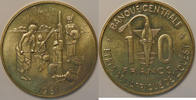 Afrique de l'Ouest 10 Francs West African States, Essai 1981, SPL, KM# E12 -