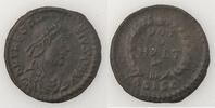 THEODOSE I (379-395) Nummus THEODOSIUS I R/ VOT V MVLT X, TTB -