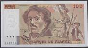 100 Francs Delacroix 442-1 & 442-2 100 Francs Delacroix 1995, L.288, SPL -