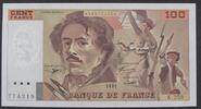 100 Francs Delacroix 442-1 & 442-2 100 Francs Delacroix 1995, K.259, SUP -