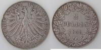 Germany 2 Gulden Allemagne, Frankfurt 1849, TTB/TTB+, KM#333 -