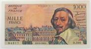 1000 Francs Richelieu 1000 Francs Richelieu 2.11.1956, D.290, SUP -