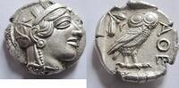 Griechenland Tetradrachme Tetradrachme von Athen in Attika Rs. Eule n. rechts stehend -