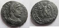 Rom Ae-17 (Follis) Ae-17 (Follis) von Valens in Arelate (Arles) Rs. Viktoria n. links schreitend -