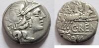 Römische Republik Denar Denar der Römischen Republik C. RENIVS 138 v. Chr. -