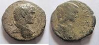 Rom Ae-24 (Mittelbronze) Ae-24 von Caracalla aus Laodiceia ad Mare Rs. Büste der Julia Domna -