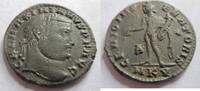 Rom Ae-23 (Follis) Ae-23 (Follis) von Galerius, geprägt in Cyzicus Rs. Genius n. l. stehend -