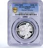 Poland 100000 zlotych Poland 100000 zlotych 50 Anniversary Warsaw Uprising PR69 PCGS silver coin 1994 -