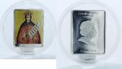 Cook Islands 5 dollars Cook Islands 5 dollars Patron Saints Series Martyr Catherine silver coin 2011 -