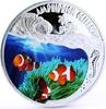 Rwanda 500 francs Rwanda 500 francs Marine Life Ocean Clownfish Fauna colored silver coin 2010 -