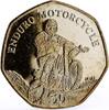 Isle of Man 50 pence Isle of Man 50 pence Enduro Motorcycle Racings Sports CuNi coin 2012 -