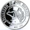 Nicaragua 5 cordobas Nicaragua 5 cordobas Ibero America Congo Monkey Fauna Animals silver coin 1994 -