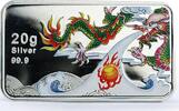 Cook Islands 1 dollar Cook Islands 1 dollar Year of the Dragon Double Happiness colored Ag coin 2012 -