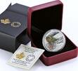 Canada 20 dollars Canada 20 dollars Flora Coast Shore Pine Cone colored proof silver coin 2015 -