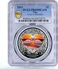 Niue 2 dollars Niue 2 dollars Love is Precious Flamingos Birds Animals PR69 PCGS Ag coin 2011 -