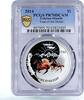 Tokelau 1 dollar Tokelau 1 dollar Year of the Horse Three Horses Animals PR70 PCGS Ag coin 2014 -