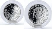 Gabon 1000 francs Gabon 1000 francs Zodiac Virgo proof silver coin 2014 -