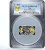 Niue 2 dollars Niue 2 dollars Lunar Calendar Year of the Snake PR69 PCGS colored Ag coin 2013 -