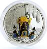 Cook Islands 5 dollars Cook Islands 5 dollars Soviet Cartoons Bremen Musicians Detective Ag coin 2011 -