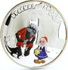 Cook Islands 5 dollars Cook Islands 5 dollars Soviet Cartoons Red Riding Hood Girl Wolf Ag coin 2013 -