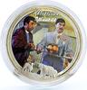 Niue 2 dollars Niue 2 dollars Soviet Films Caucasian Style Saakhov Dzhabrail silver coin 2013 -