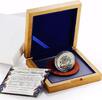 Cook Islands 5 dollars Cook Islands 5 dollars Year of the Dragon Blue Prosperity colored Ag coin 2012 -