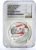 Tuvalu 1 dollar Tuvalu 1 dollar Classic Motorbikes series Honda CB750 PF70 NGC silver coin 2008 -