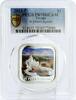 Tuvalu 1 dollar Tuvalu 1 dollar St Peters Square Vatican Rome PR70 PCGS silver coin 2013 -