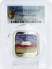 Tuvalu 1 dollar Tuvalu 1 dollar Tiananmen Square China Beijing PR68 PCGS silver coin 2013 -