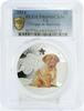 Fiji 2 dollars Fiji 2 dollars Dogue de Bordeaux French Mastiff Dog PR69 PCGS silver coin 2014 -