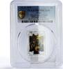 Niue 1 dollar Niue 1 dollar Biblical Stories David and Goliath Art PR70 PCGS silver coin 2015 -
