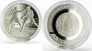 Kazakhstan 100 tenge Kazakhstan 100 tenge World Boxing Championships silver coin 2013 -