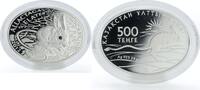 Kazakhstan 500 tenge Kazakhstan 500 tenge Fauna Allactaga elater proof silver coin 2012 -