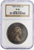 South Africa 5 shillings South Africa 5 shillings State Coinage Springbok Fauna PF66 NGC silver coin 1954 -
