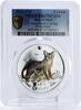 Isle of Man 1 crown Isle of Man 1 crown Home Pets Abyssinian Cat PR68 PCGS colored silver coin 2010 -
