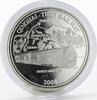 Laos 1000 kip Laos 1000 kip Trains Railways Qinghai - Tibet Locomotive proof silver coin 2008 -