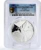 Mexico 1 onza Mexico 1 onza Libertad Angel of Independence PR69 PCGS silver coin 2007 -
