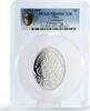 Niue 2 dollars Niue 2 dollars Imperial Faberge Coronation Egg Art PR69 PCGS silver coin 2010 -