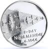 Czech Republic 200 korun Czech Republic 200 korun Normandy Landings Planes Aviation silver coin 1994 -