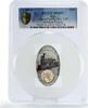 Fiji 10 dollars Fiji 10 $ Trains Railways Union Pacific Locomotive MS69 PCGS silver coin 2013 -
