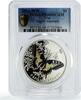 Niue 1 dollar Niue 1 $ Conservation Papilio Machaon Butterfly Fauna PR68 PCGS silver coin 2011 -