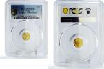 Palau 1 dollar Palau 1 dollar Rome Empire Emperor Caligula Politics MS70 PCGS gold coin 2010 -