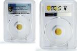 Palau 1 dollar Palau 1 dollar Rome Empire Emperor Caracella Politics MS70 PCGS gold coin 2011 -