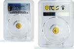 Palau 1 dollar Palau 1 dollar Rome Empire Emperor Claudius Politics MS70 PCGS gold coin 2010 -