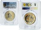 Tonga 50 seniti Tonga 50 seniti King Tupou IV Coronation Politics PR67 PCGS CuNi coin 1967 -