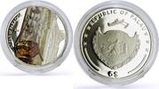 Palau 5 dollars Palau 5 dollars Paradise Scent Incense Burner Lamp colored proof silver coin 2011 -