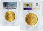 Tonga 50 seniti Tonga 50 seniti In Memoriam Salote Tupou III Politics MS67 PCGS gilded CuNi coin 1967 -