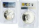 Niue 1 dollar Niue 1 dollar Stars Flight Spaceship Mir Gagarin PR69 PCGS silver coin 2012 -