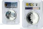 Tuvalu 1 dollar Tuvalu 1 dollar Fairy Tales Ballet Sleeping Beauty PR69 PCGS silver coin 2010 -