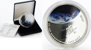 Mongolia 500 togrog Mongolia 500 togrog Soviet Space Exploration Mir colored silver coin 2007 -